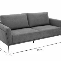 Canapé Design 3 Places En Tissu Effet Velours Texturé Gris Et Métal Noir MOSCO 16 Canapé Design 3 Places En Tissu Effet Velours Texturé Gris Et Métal Noir MOSCO -Boutique Miliboo canape design 3 places en tissu effet velours texture gris et metal noir mosco 51982 62d556c4bbb08 1200 675