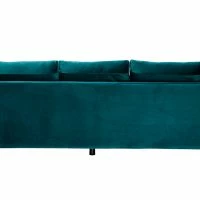 Canapé Design 3 Places En Tissu Velours Bleu Pétrole Et Métal Noir JERRY -Boutique Miliboo canape design 3 places en tissu velours bleu petrole et metal noir jerry 50584 61f01d0a5e440 1200 675