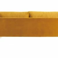 Canapé Design 3 Places En Tissu Velours Jaune, Bois Noir Et Métal Doré STING 13 Canapé Design 3 Places En Tissu Velours Jaune, Bois Noir Et Métal Doré STING -Boutique Miliboo canape design 3 places en tissu velours jaune bois noir et metal dore sting 50826 61efc7102d625 1200 675