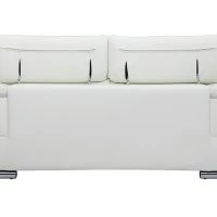 Canapé Design Avec Têtières Ajustables 2 Places Cuir Blanc Et Acier Chromé EWING -Boutique Miliboo canape design avec tetieres ajustables 2 places cuir blanc et acier chrome ewing 23223 62ff37a606ead 1200 675