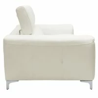 Canapé Design Avec Têtières Ajustables 3 Places Cuir Blanc Et Acier Chromé NEVADA -Boutique Miliboo canape design avec tetieres ajustables 3 places cuir blanc et acier chrome nevada 23190 6142118be362e 1200 675