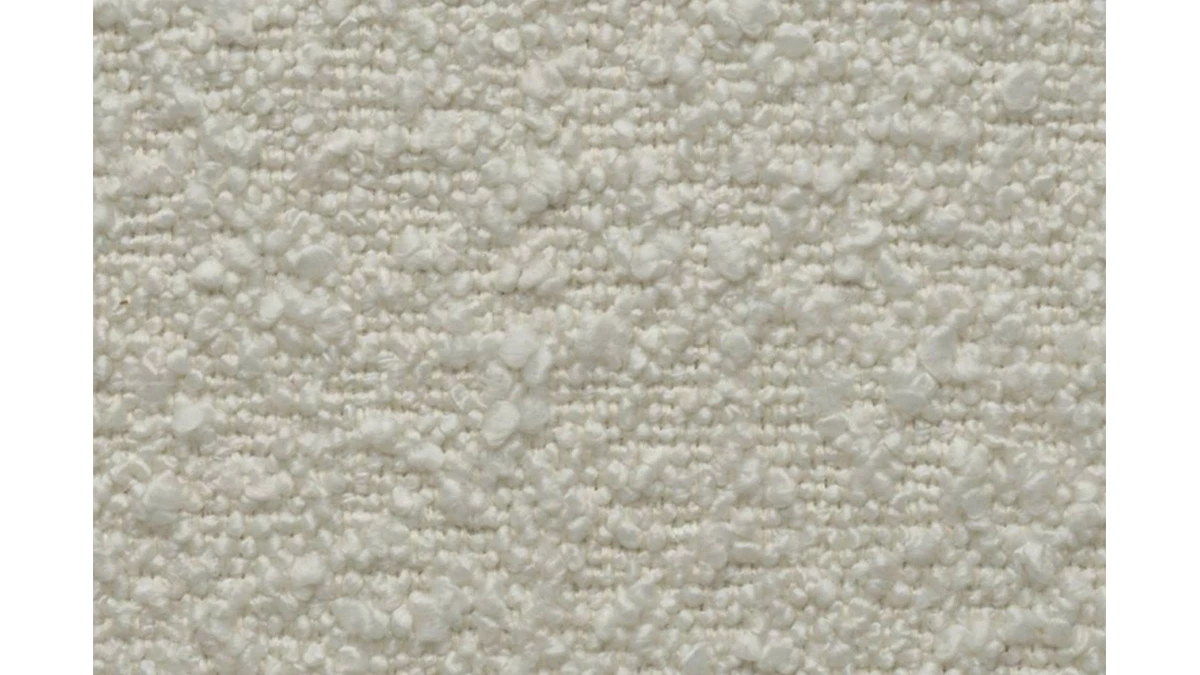 Canapé Scandinave 2-3 Places En Tissu Effet Laine Bouclée écru Et Bois Clair MORRIS 7 Canapé Scandinave 2-3 Places En Tissu Effet Laine Bouclée écru Et Bois Clair MORRIS – Image 5