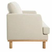 Canapé Scandinave 2 Places En Tissu Beige Et Bois Clair HOBART -Boutique Miliboo canape scandinave 2 places en tissu beige et bois clair hobart 51570 6272330a1ffd5 1200 675