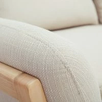 Canapé Scandinave 2 Places En Tissu Beige Et Bois Clair YOKO -Boutique Miliboo canape scandinave 2 places en tissu beige et bois clair yoko 50353 619f77f243387 1200 675