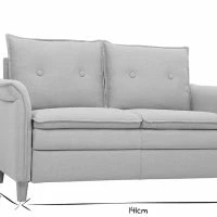 Canapé Scandinave 2 Places En Tissu Gris Clair Et Bois Clair CLIFF -Boutique Miliboo canape scandinave 2 places en tissu gris clair et bois clair cliff 46525 5d67c75f2ae7f 1200 675