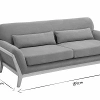 Canapé Scandinave 3 Places En Tissu Effet Velours Jaune Moutarde Et Bois Clair YOKO -Boutique Miliboo canape scandinave 3 places en tissu effet velours jaune moutarde et bois clair yoko 50350 619faf9b639f6 1200 675