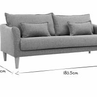 Canapé Scandinave 3 Places En Tissu Gris Et Bois Clair KATE 14 Canapé Scandinave 3 Places En Tissu Gris Et Bois Clair KATE -Boutique Miliboo canape scandinave 3 places en tissu gris et bois clair kate 41682 606dd3316a505 1200 675