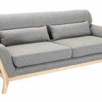 Canapé Scandinave 3 Places En Tissu Gris Et Bois Clair YOKO -Boutique Miliboo canape scandinave 3 places en tissu gris et bois clair yoko 40802 5bb3741fb6ea1 1200 675