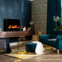 Canapé Scandinave 3 Places En Tissu Velours Bleu Pétrole Et Bois Clair EKTOR -Boutique Miliboo canape scandinave 3 places en tissu velours bleu petrole et bois clair ektor 46518 600ea5eb059cd 1200 675