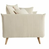 Canapé Scandinave 3 Places En Tissu Velours Côtelé Beige Et Bois Clair OLYMPIA -Boutique Miliboo canape scandinave 3 places en tissu velours cotele beige et bois clair olympia 52007 62b0312eb6362 1200 675