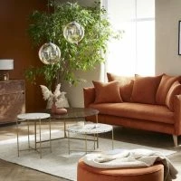 Canapé Scandinave 3 Places En Tissu Velours Côtelé Terre Brûlée Et Bois Clair OLYMPIA -Boutique Miliboo canape scandinave 3 places en tissu velours cotele terre brulee et bois clair olympia 52008 63513a636e5f2 1200 675