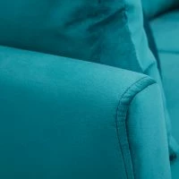 Canapé Scandinave Déhoussable 2 Places En Tissu Velours Bleu Pétrole Et Bois Clair OSLO -Boutique Miliboo canape scandinave dehoussable 2 places en tissu velours bleu petrole et bois clair oslo 48092 5efc9123edd3a 1200 675