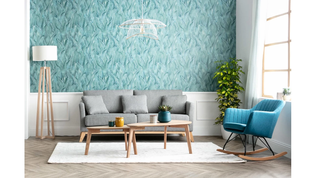 Canapé Scandinave Déhoussable 3 Places En Tissu Beige Et Bois Clair OSLO 9 Canapé Scandinave Déhoussable 3 Places En Tissu Beige Et Bois Clair OSLO – Image 7