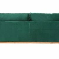 Canapé Scandinave Déhoussable 3 Places En Tissu Velours Vert émeraude Et Bois Clair OSLO -Boutique Miliboo canape scandinave dehoussable 3 places en tissu velours vert emeraude et bois clair oslo 42810 5bbcc6dda381f 1200 675