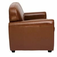 Canapé Vintage 2 Places Marron Et Bois Noir CLUB 11 Canapé Vintage 2 Places Marron Et Bois Noir CLUB -Boutique Miliboo canape vintage 2 places marron et bois noir club 49656 6138ab152bab3 1200 675