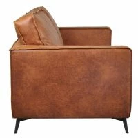 Canapé Vintage 3 Places Cuir Marron Cognac Aspect Vieilli Et Métal Noir SONNY -Boutique Miliboo canape vintage 3 places cuir marron cognac aspect vieilli et metal noir sonny 51313 61a49a63503f5 1200 675