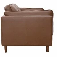 Canapé Vintage 3 Places Cuir Marron Et Bois Foncé BRADLEY -Boutique Miliboo canape vintage 3 places cuir marron et bois fonce bradley 48888 624d9893b9412 1200 675