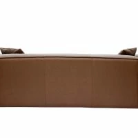 Canapé Vintage 3 Places Cuir Marron Et Bois Noir COBAIN 13 Canapé Vintage 3 Places Cuir Marron Et Bois Noir COBAIN -Boutique Miliboo canape vintage 3 places cuir marron et bois noir cobain 50586 61dc15e216676 1200 675