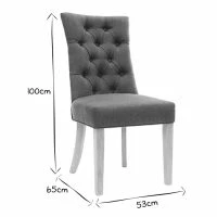 Chaise Classique En Tissu Gris Foncé Et Bois Clair Massif VOLTAIRE -Boutique Miliboo chaise classique en tissu gris fonce et bois clair massif voltaire 42904 6019202d4a18c 1200 675