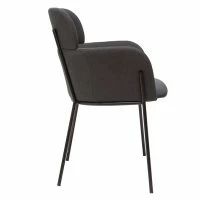 Chaise Design En Tissu Gris Et Métal Noir TULUM 12 Chaise Design En Tissu Gris Et Métal Noir TULUM -Boutique Miliboo chaise design en tissu gris et metal noir tulum 49315 60b8a40bdca06 1200 675