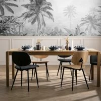 Chaise Design En Tissu Gris Et Métal Noir TULUM 15 Chaise Design En Tissu Gris Et Métal Noir TULUM -Boutique Miliboo chaise design en tissu gris et metal noir tulum 49315 61a8ccece0276 1200 675