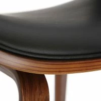 Chaise Design Noir Et Bois Foncé Noyer BENT 15 Chaise Design Noir Et Bois Foncé Noyer BENT -Boutique Miliboo chaise design noir et bois fonce noyer bent 42646 5bb7646b41ed8 1200 675