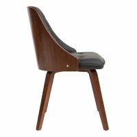 Chaise Design Noir Et Bois Foncé Noyer FLUFFY 13 Chaise Design Noir Et Bois Foncé Noyer FLUFFY -Boutique Miliboo chaise design noir et bois fonce noyer fluffy 48660 5faaade58a1eb 1200 675