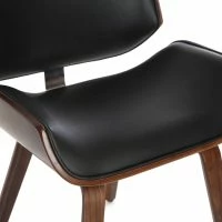 Chaise Design Noir Et Bois Foncé RUBBENS -Boutique Miliboo chaise design noir et bois fonce rubbens 42650 5bb3745a6b09a 1200 675