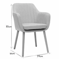 Chaise Scandinave En Tissu Gris Clair Et Bois Clair Chêne Massif ALEYNA 16 Chaise Scandinave En Tissu Gris Clair Et Bois Clair Chêne Massif ALEYNA -Boutique Miliboo chaise scandinave en tissu gris clair et bois clair chene massif aleyna 41983 5d244c2d13223 1200 675