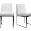 Chaises Design Blanc Et Acier Chromé (lot De 2) JUNIA 1 Chaises Design Blanc Et Acier Chromé (lot De 2) JUNIA -Boutique Miliboo chaises design blanc et acier chrome lot de 2 junia 23544 5bb7639e9d737 1200 675