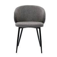 Chaises Design En Tissu Effet Velours Gris Et Métal Noir (lot De 2) ROSALIE -Boutique Miliboo chaises design en tissu effet velours gris et metal noir lot de 2 rosalie 52663 63b83f2bcb01d 1200 675