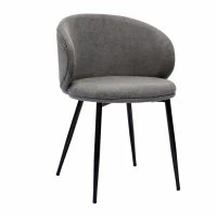 Chaises Design En Tissu Effet Velours Gris Et Métal Noir (lot De 2) ROSALIE -Boutique Miliboo chaises design en tissu effet velours gris et metal noir lot de 2 rosalie 52663 63b83f329a42a 1200 675