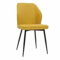 Chaises Design En Tissu Effet Velours Jaune Moutarde Et Métal Noir (lot De 2) FANETTE -Boutique Miliboo chaises design en tissu effet velours jaune moutarde et metal noir lot de 2 fanette 52684 63ff399353549 1200 675