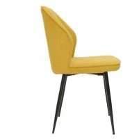Chaises Design En Tissu Effet Velours Jaune Moutarde Et Métal Noir (lot De 2) FANETTE -Boutique Miliboo chaises design en tissu effet velours jaune moutarde et metal noir lot de 2 fanette 52684 63ff39958fe9a 1200 675