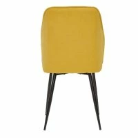Chaises Design En Tissu Effet Velours Jaune Moutarde Et Métal Noir (lot De 2) FANETTE -Boutique Miliboo chaises design en tissu effet velours jaune moutarde et metal noir lot de 2 fanette 52684 63ff3997d4393 1200 675