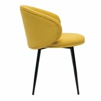 Chaises Design En Tissu Effet Velours Jaune Moutarde Et Métal Noir (lot De 2) ROSALIE -Boutique Miliboo chaises design en tissu effet velours jaune moutarde et metal noir lot de 2 rosalie 52662 63ff3a549368a 1200 675