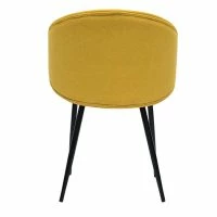Chaises Design En Tissu Effet Velours Jaune Moutarde Et Métal Noir (lot De 2) ROSALIE -Boutique Miliboo chaises design en tissu effet velours jaune moutarde et metal noir lot de 2 rosalie 52662 63ff3a572fe6f 1200 675