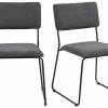 Chaises Design En Tissu Gris Et Métal Noir (lot De 2) FLORE 2 Chaises Design En Tissu Gris Et Métal Noir (lot De 2) FLORE -Boutique Miliboo chaises design en tissu gris et metal noir lot de 2 flore 49335 5fd24cde424e6 1200 675