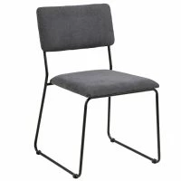 Chaises Design En Tissu Gris Et Métal Noir (lot De 2) FLORE -Boutique Miliboo chaises design en tissu gris et metal noir lot de 2 flore 49335 5fd24ce1683bb 1200 675