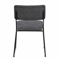 Chaises Design En Tissu Gris Et Métal Noir (lot De 2) FLORE -Boutique Miliboo chaises design en tissu gris et metal noir lot de 2 flore 49335 5fd24ce5c7e4e 1200 675