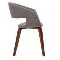 Chaises Design En Tissu Gris Et Pieds En Bois Foncé Noyer (lot De 2) SLAM -Boutique Miliboo chaises design en tissu gris et pieds en bois fonce noyer lot de 2 slam 52967 6304e13cbba44 1200 675