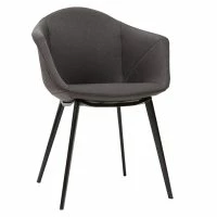 Chaises Design En Tissu Gris Foncé Et Métal Noir (lot De 2) TAYA 12 Chaises Design En Tissu Gris Foncé Et Métal Noir (lot De 2) TAYA -Boutique Miliboo chaises design en tissu gris fonce et metal noir lot de 2 taya 48900 6034173210806 1200 675