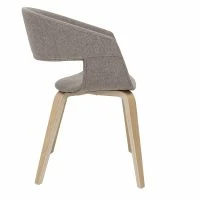 Chaises Design En Tissu Taupe Et Bois Clair Chêne (lot De 2) SLAM -Boutique Miliboo chaises design en tissu taupe et bois clair chene lot de 2 slam 52966 6304e6d6f01a0 1200 675