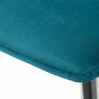 Chaises Design En Tissu Velours Bleu Pétrole Et Métal Noir (lot De 2) PARKER -Boutique Miliboo chaises design en tissu velours bleu petrole et metal noir lot de 2 parker 47832 5f08378bf1802 1200 675