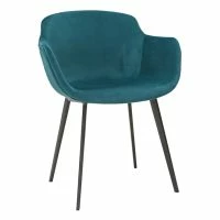Chaises Design En Tissu Velours Bleu Pétrole Et Métal Noir (lot De 2) SAKE -Boutique Miliboo chaises design en tissu velours bleu petrole et metal noir lot de 2 sake 47835 5f083c5e5fe8e 1200 675