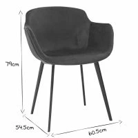 Chaises Design En Tissu Velours Bleu Pétrole Et Métal Noir (lot De 2) SAKE -Boutique Miliboo chaises design en tissu velours bleu petrole et metal noir lot de 2 sake 47835 5f22bcb8b4175 1200 675