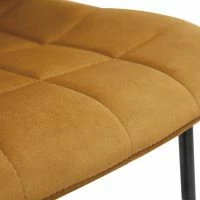 Chaises Design En Tissu Velours Bronze Et Métal Noir (lot De 2) SAIGA -Boutique Miliboo chaises design en tissu velours bronze et metal noir lot de 2 saiga 52681 63185badd6cb6 1200 675