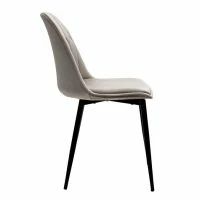 Chaises Design En Tissu Velours Taupe Et Métal Noir (lot De 2) FUSE -Boutique Miliboo chaises design en tissu velours taupe et metal noir lot de 2 fuse 51601 63bfd1fbc92e4 1200 675