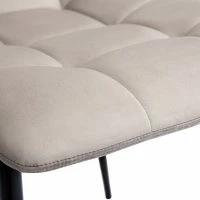 Chaises Design En Tissu Velours Taupe Et Métal Noir (lot De 2) MAXWELL -Boutique Miliboo chaises design en tissu velours taupe et metal noir lot de 2 maxwell 52284 63db7b35aef7f 1200 675