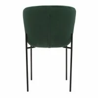 Chaises Design En Tissu Velours Vert Foncé Et Métal Noir (lot De 2) SAIGA -Boutique Miliboo chaises design en tissu velours vert fonce et metal noir lot de 2 saiga 52682 63185f602cd89 1200 675
